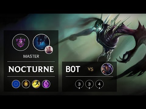 Nocturne Bot vs Draven - EUW Master Patch 9.23