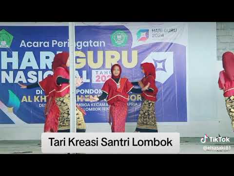 Tari kreasi Santri lombok, dedara inges