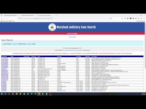 Mdjudiciary Casesearch