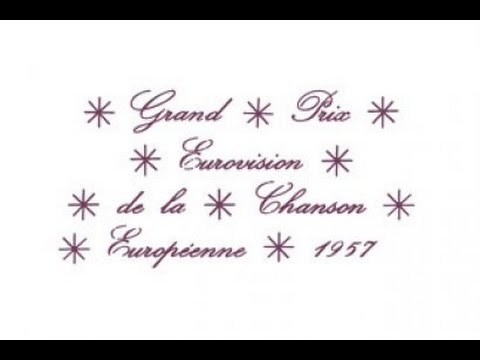 Eurovision Song Contest History - 1957