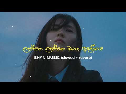Lassana lassana mage adariye | SHAN MUSIC (slowed + reverb)