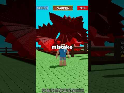 The Mistake of the New Crimson Thorn Seed in Grow a Garden...