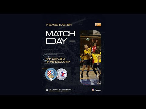 🔴 UŽIVO: HRK "ČAPLJINA" - RK "HERCEGOVINA" - 17.2.2024. (Rukometna BHT Premijer liga)