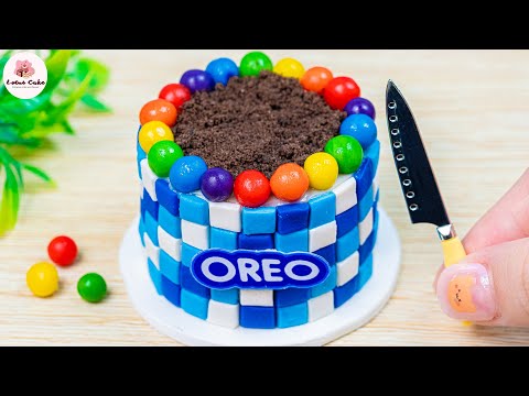 Satisfying OREO Cake 🎂 Delicious Miniature OREO Chocolate Cake Decoration | Tiny Cake Perfect Ideas