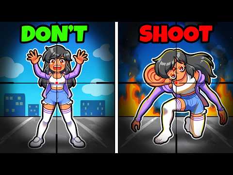 DON'T SHOOT Aphmau in Roblox!