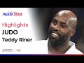 JO PARIS 2024 Le Show Teddy Riner 6 Ippons Foudroyants Pour 2 Médailles D Or éternelles