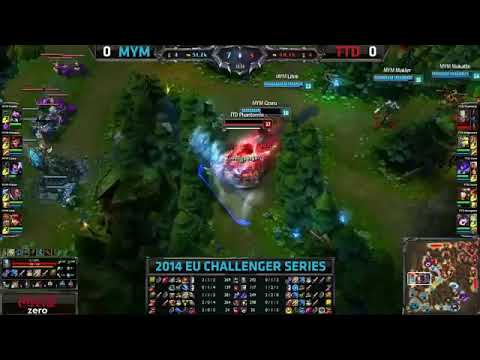 MYM Czaru Yasuo VS TTD Snow Khazix Game 1 Highlights   EU CS 2014 Spring HQ