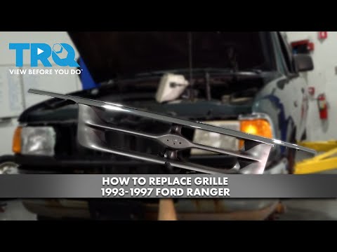 How to Replace Grille 1993-1997 Ford Ranger