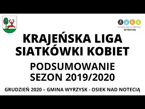 Podsumowanie Krajeńskiej Ligi Siatkówki Kobiet - sezon 2019/2020