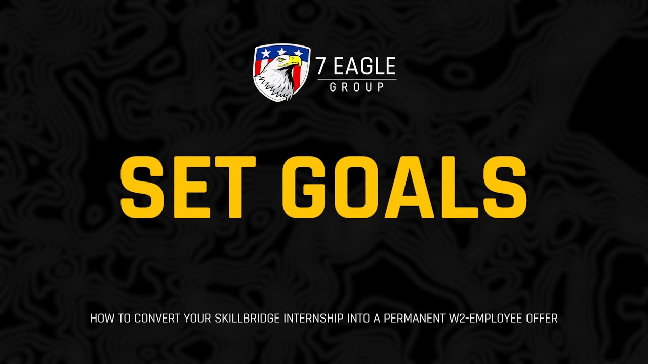 Set Goals