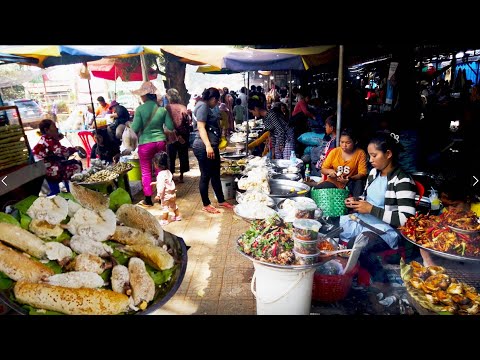 Oudong Resort On Khmer New Year Part 6 - Cambodian Street Food