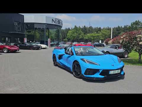 Belgian Corvette Club - start @ Corvette Croonen Lommel (B) 2023