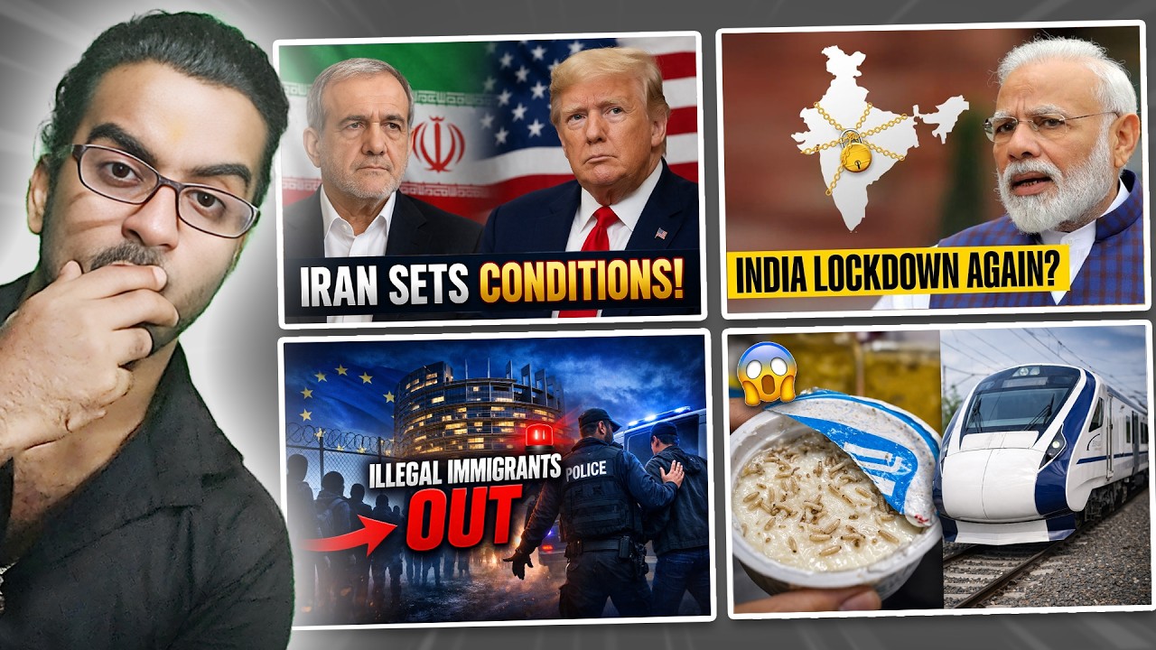 Iran's Condition To Stop War, Vande Bharat Maggots, Govt on Indian Fuel, Deport illegal Europeans