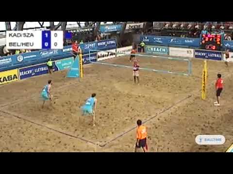 Heuscher-Bellaguarda SUI Kadziola-Szalankiewicz POL Main Draw Semifinal 2012 CEV Satellite Aalsmeer