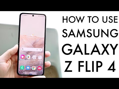 How To Use Samsung Galaxy Z Flip 4! (Complete Beginners Guide)