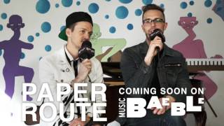 Coming Soon:  Paper Route in Session