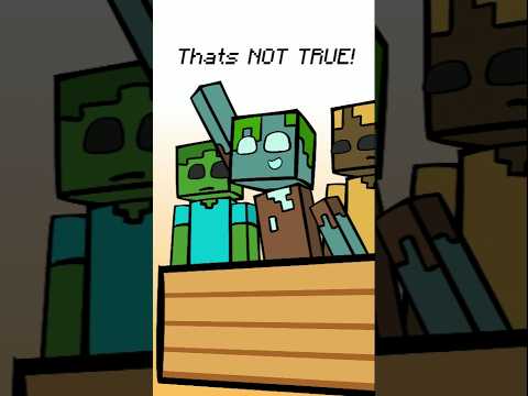 Drowned is flexing - Minecraft animation #monster school
