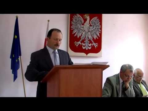 Fragment relacji filmowej z XXII Sesji Rady Gminy Jedlnia-Letnisko