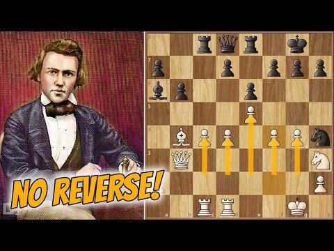 BARNES Power! || Morphy vs Owen (1858)