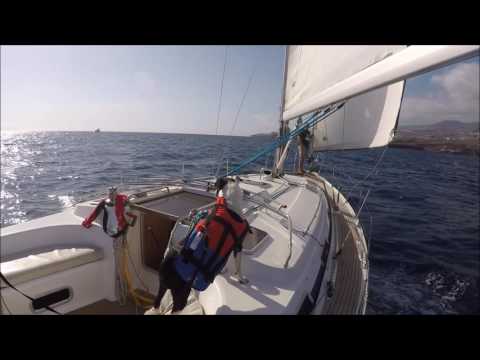 My first Solo Sailing Video Aboard The Octopuseye Sailing Yacht