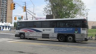 NJT MCI D4000 #7865 on the 166 to Cresskill (Inside) in HD