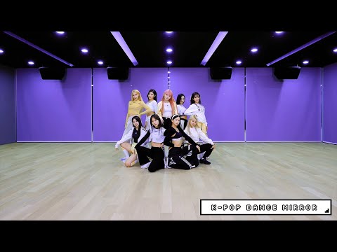 Kep1er - 'WA DA DA' Dance Practice (Mirrored)