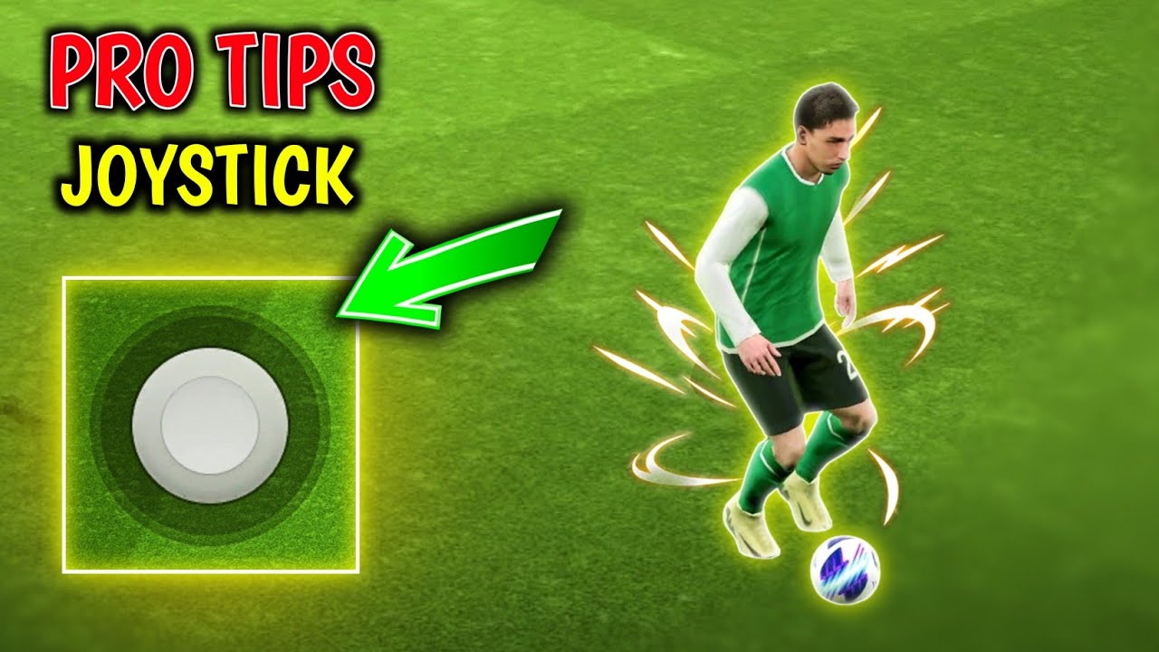 Pro Joystick Settings 🔥| Efootball 2024 Mobile Tips