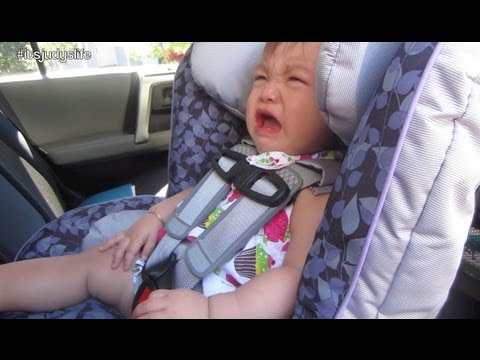 New Carseat Trouble - August 31, 2013 - itsJudysLife Vlog