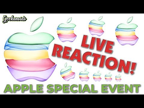 New iPhone 11 Apple Special Event - LIVE Reaction !