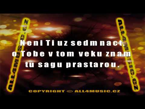 KJ0227 JANDA & JANŮ-Není nám už sedmnáct (Karaoke verze)
