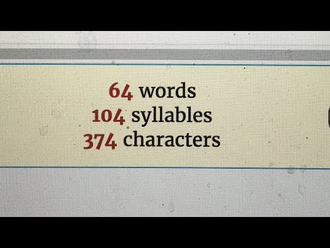 Len legend -10.4 Syllables per second 10 sec speed test