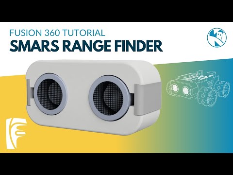 YouTube Thumbnail for SMARS Fusion 360 Design, HC,SR07 Range Finder