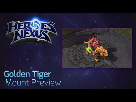 Golden Tiger Heroes of the Storm 
