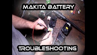 Makita BL1815 heavily discharged battery recovery, rejected by battery charger
