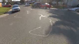 Another bike ride video in a different part of town.