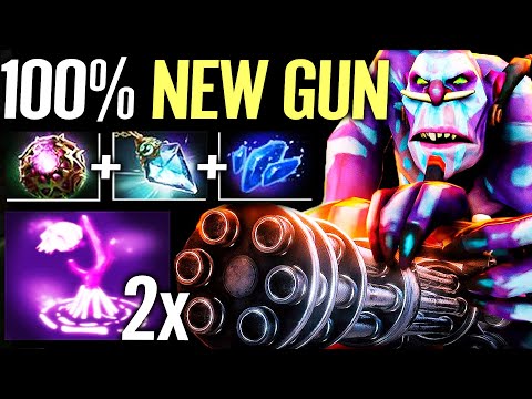 🔥 -36% CD NEW MACHINE GUN Witch Doctor — 2x 11SEC Death Ward Octarine + Prism + Shard Dota 2 Pro