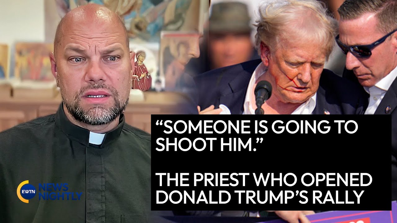 The Priest Who Prayed on Stage Moments Before Trump Shooting.