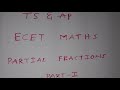 Ecet Partial Fractions Part 1 Partial Fraction Inter