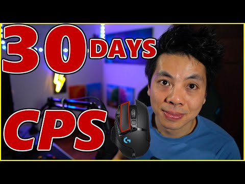 I Trained My CPS "Clicks Per Second" For 30 DAYS!