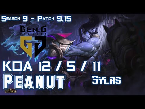 Gen Peanut SYLAS vs REK'SAI Jungle - Patch 9.15 KR Ranked