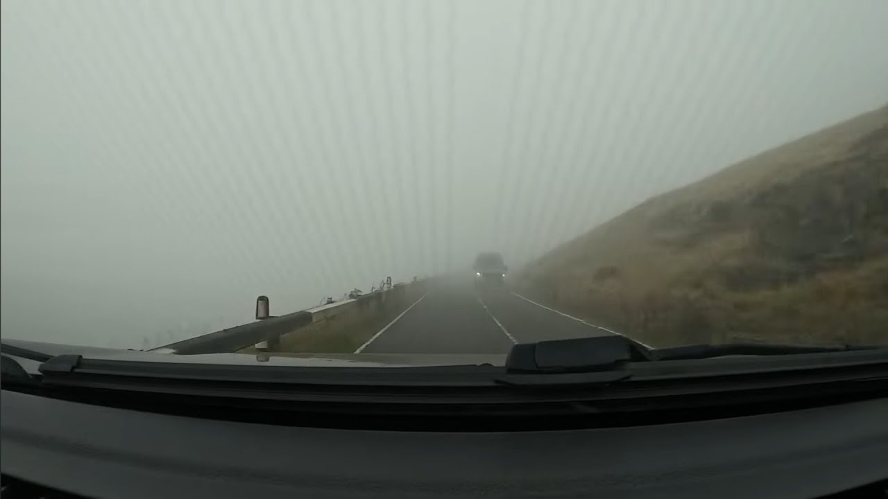 Misty Mountain Madness: A Foggy Drive Through Yorkshire