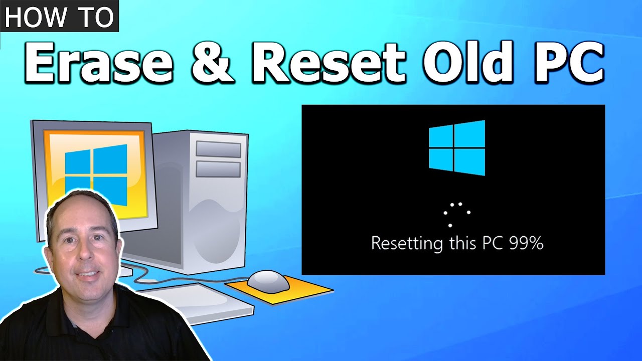 🔒 How to wipe PC before selling | Secure Erase PC | The ENTIRE process |  Windows 10 & 11🔒