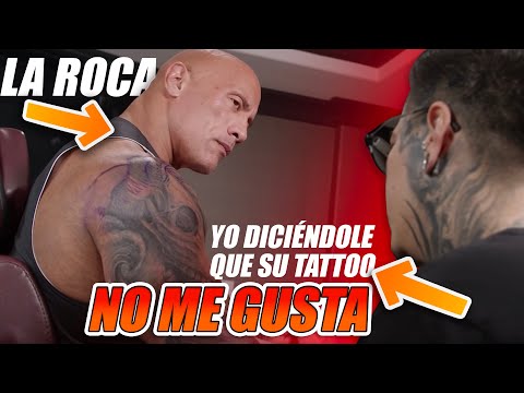 CRITICANDO los TATUAJES de THE ROCK en su NUEVO VÍDEO 🤕 #CRINCHE