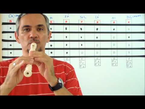 AULA DE FLAUTA DOCE  I