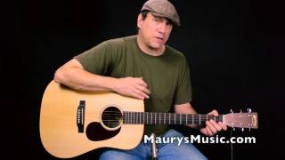 Video thumbnail for The Martin DX1AE at MaurysMusic.com by Maury's Music