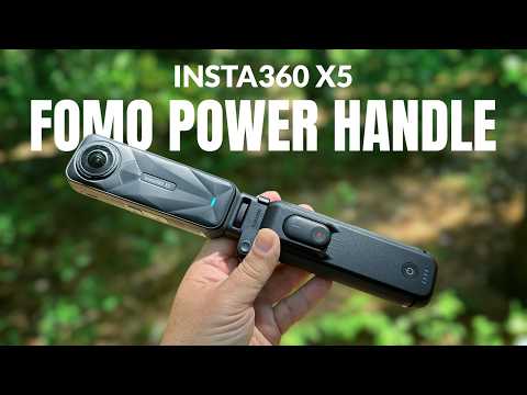 Insta360 FOMO Power Handle for X5 and Other Cameras