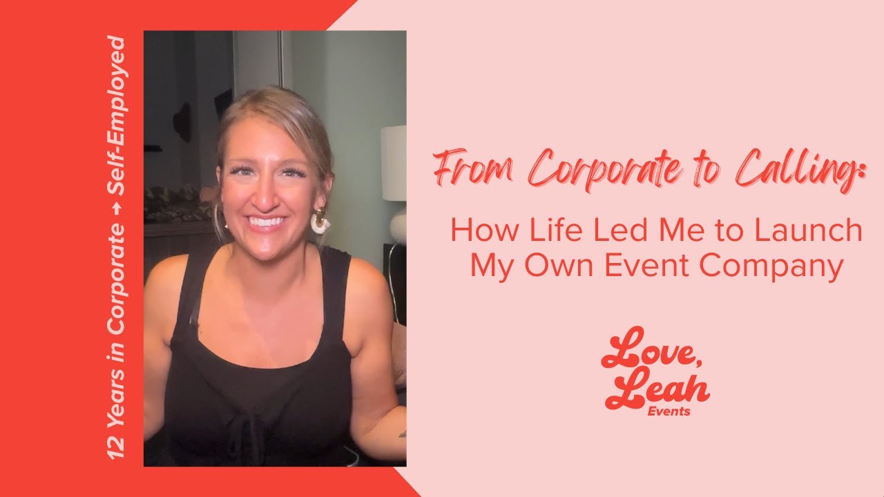 Promotional video thumbnail 1 for Love, Leah Events