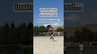 How Figure Skaters Gain Momentum For Spins and Jumps: