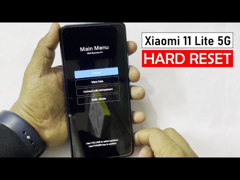 Xiaomi 11 Lite 5G Screen Unlock/Hard Reset/Factory Reset