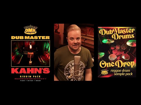 Creating A Realistic Reggae Riddim With DM Kahn's Riddim Pack and One Drop Reggae Drum Sample Pack
